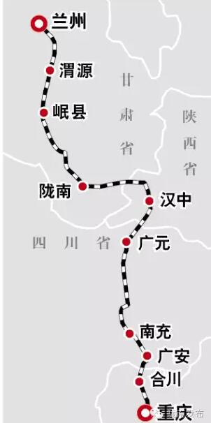 最新！蘭渝鐵路路基工程完成，廣元至重慶北段項目招標