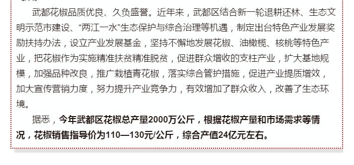 5.28億！一場盛會，武都花椒“火”了